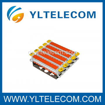 Tyco Quick Connect System Kat.5 QCS 50-Paar-IDC-Verbindungsmodul, Block 2810, ohne Werkzeug